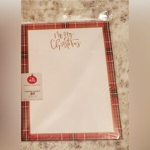80 sheets Christmas Stationery Sheets